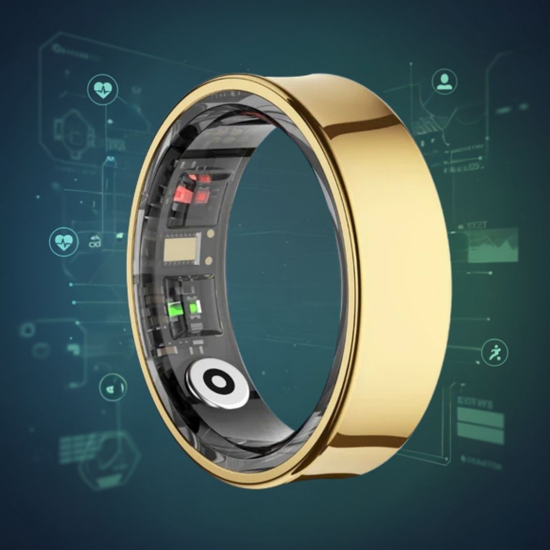 BowLift | Smart Ring Sleep & Wellness Tracker - Waterproof Fitness Tracker Ring for Active Lifestyles - Health Monitoring Device