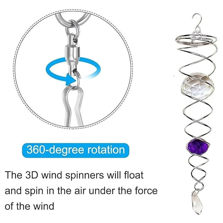 BowLift | Sacred Journey Spiral Crystals Handcrafted