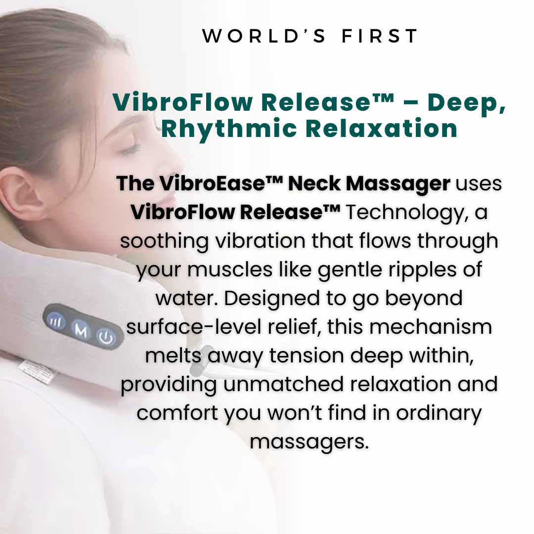 BowLift | Portable Neck Massager Pillow | Ergonomic Design