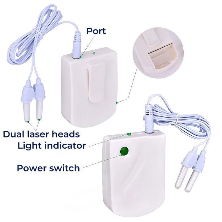 BowLift | Infrared Therapy Device for Allergic Rhinitis and Runny Nose Relief, Comfortable Nasal Congestion Treatment