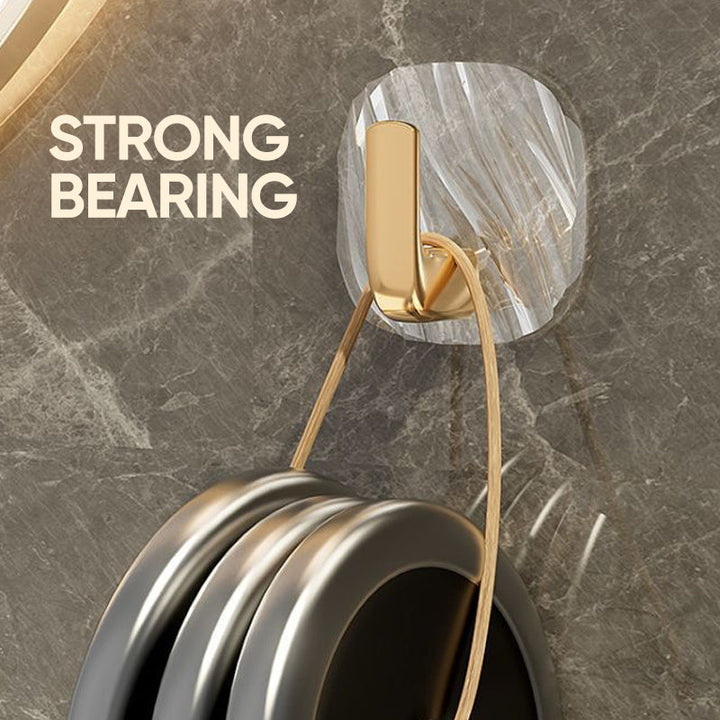 Transparent Acrylic Adhesive Wall Hook Exquisite Punch-Free Hook | Bowlift