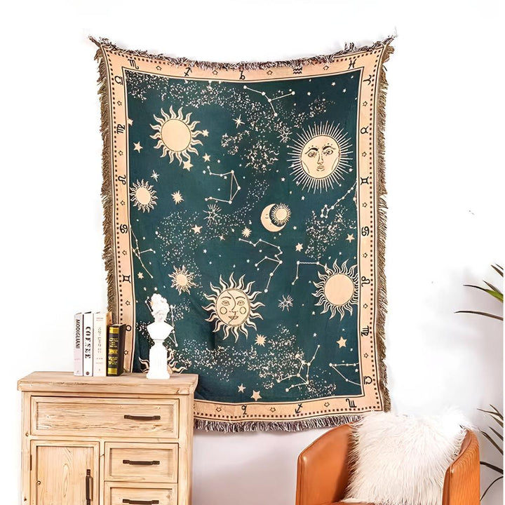 BowLift | Sun Moon Stars Celestial Blanket