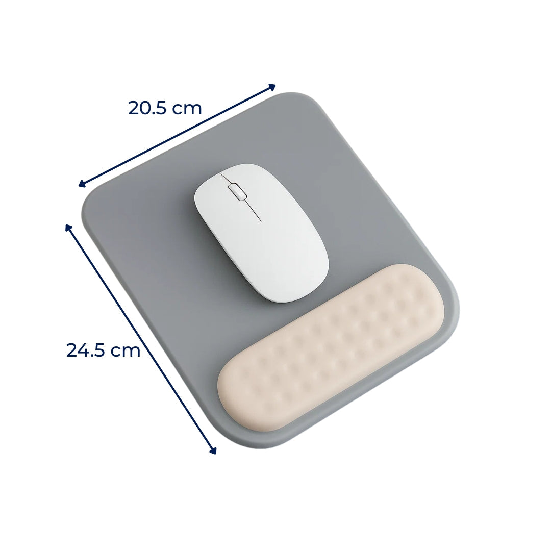 Wrist Support – Silicone Cushioned Anti‑Slip – Relieves Strain – For Long Hours at Office or Gaming Bowlift