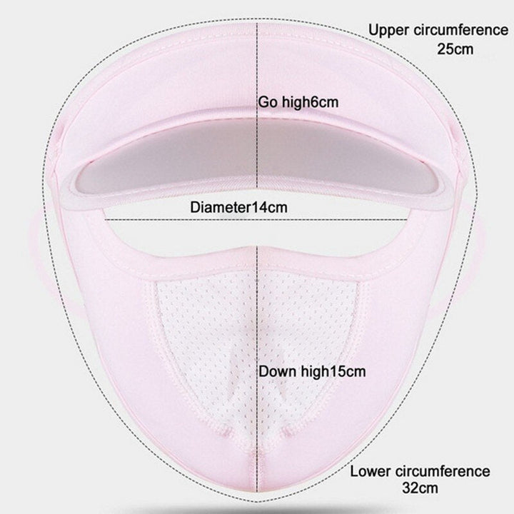 BowLift | Breathable UV Protection Outdoor Sun Hat Mask