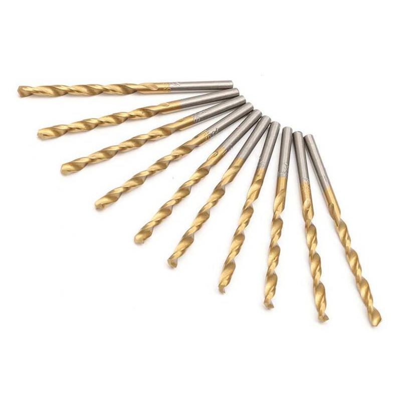 BowLift | Steel titanium-coated twist drill (99 pieces)