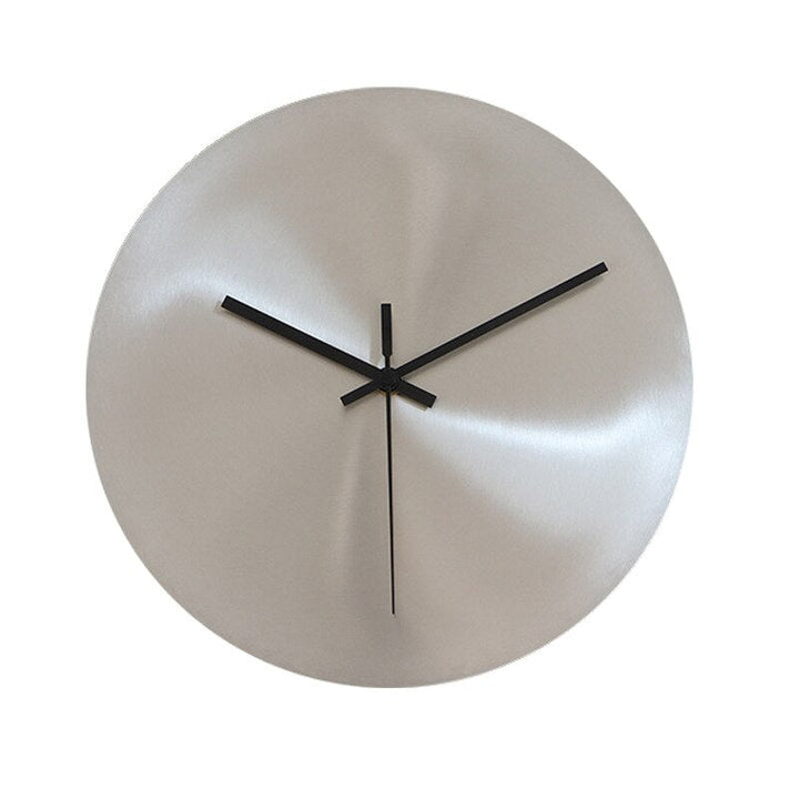 TijdStaal Wall Clock – Modern Stainless Steel Clock with Slim Design and Large Numbers | Bowlift