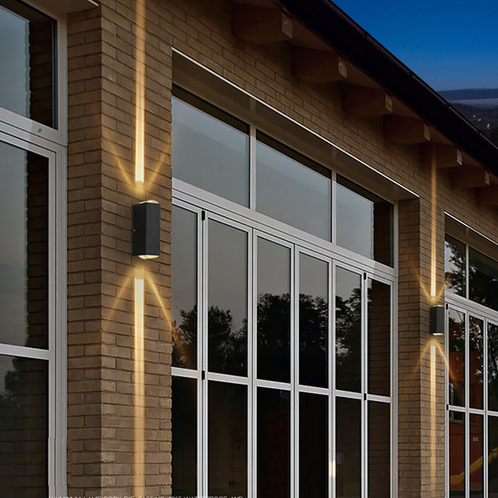 Waterproof Multifunctional Up Down Lighting Spotlight Outdoor Wall Lamps | Bowlift