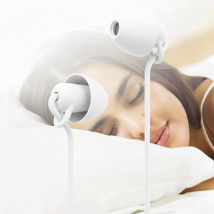 Noise-Cancelling – Ergonomic Silicone – For Side Sleepers – Blocks Snoring & Traffic – All-Night Comfort Bowlift
