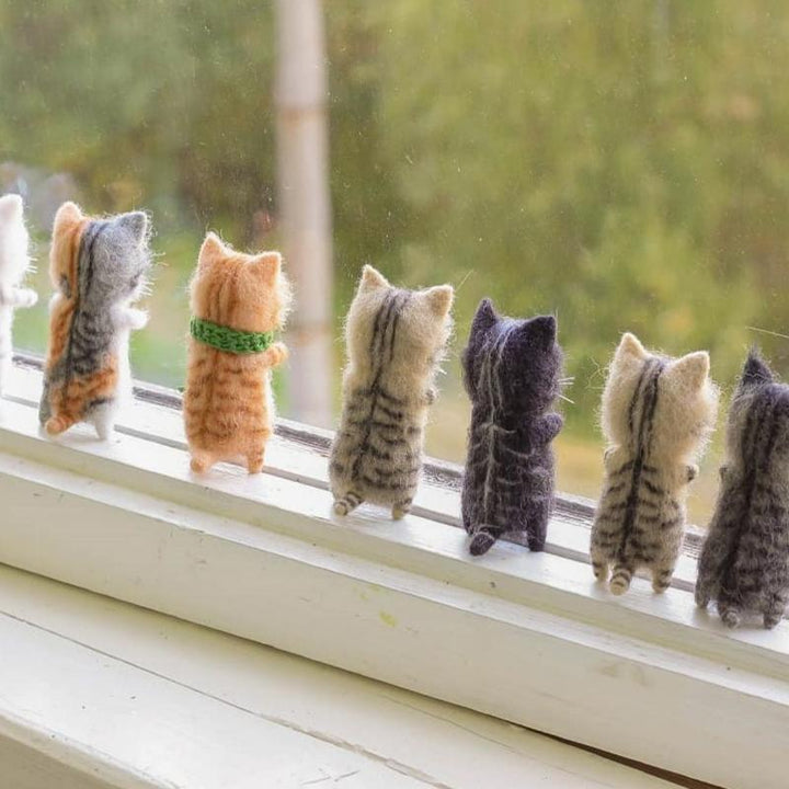 BowLift | DIY Cat Wool Felt Gift for Cat Lovers