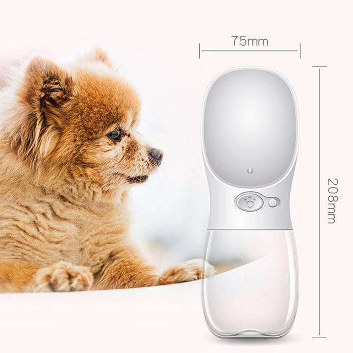 Portable water bottle for pets outdoors | Bowlift