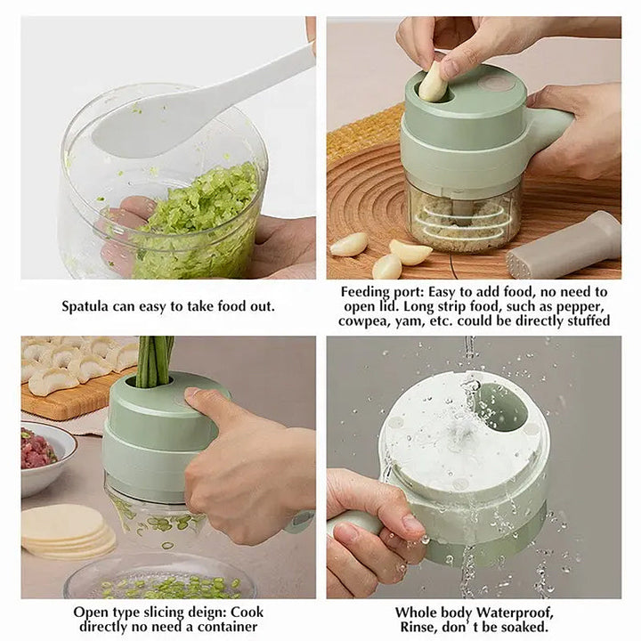 Wireless Vegetable Cutter | Bowlift