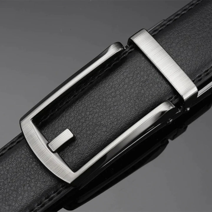 EliteSlide Belt – Luxury Leather Adjustable Accessory Bowlift