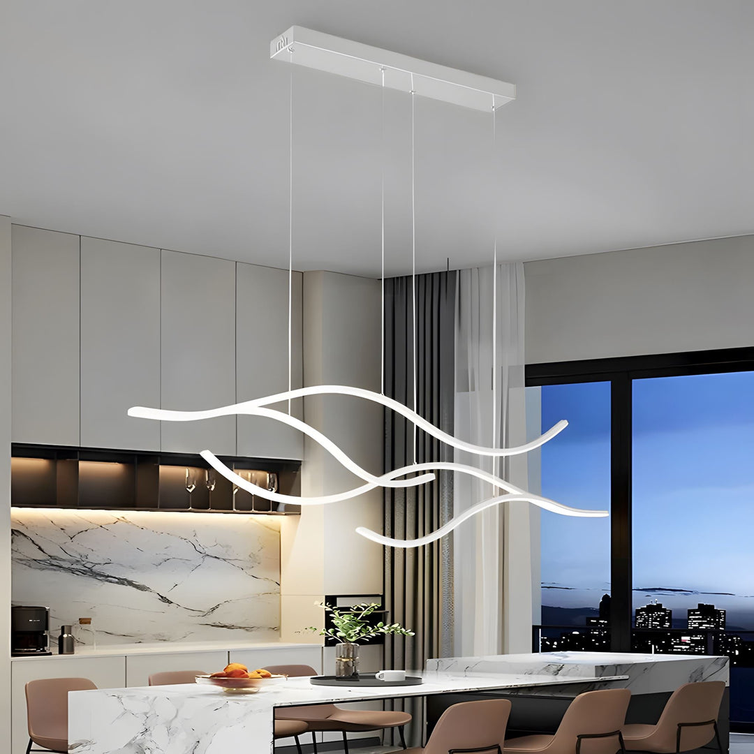 BowLift | Artistic Hanging Chandelier in Postmodern Style