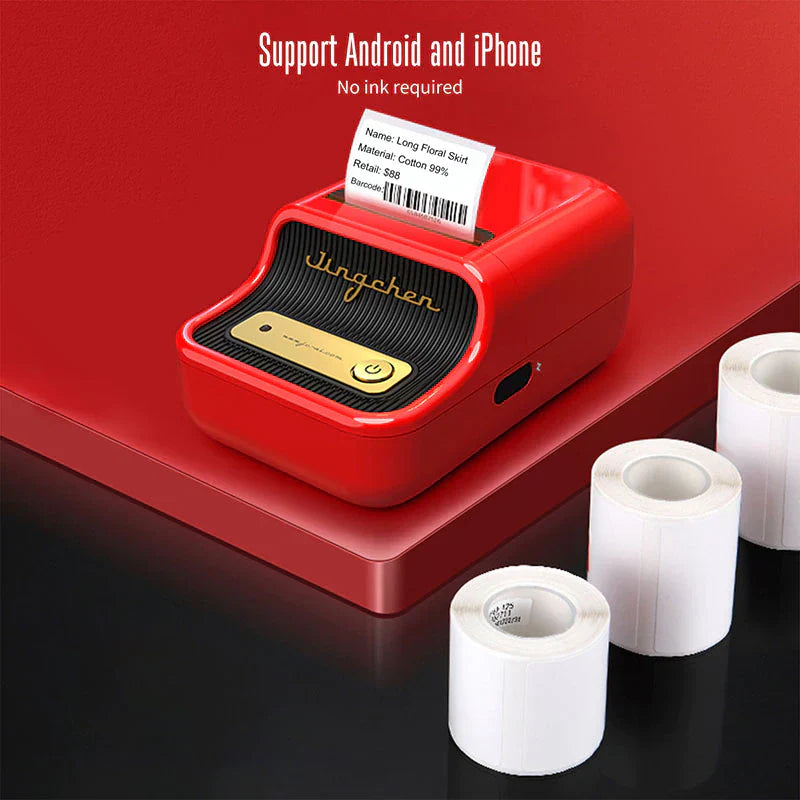 BowLift | Mini Wireless Label Thermal Printer