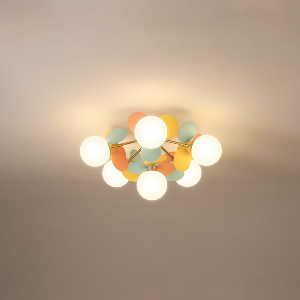 BowLift | Flower Branch Chandelier Living Room