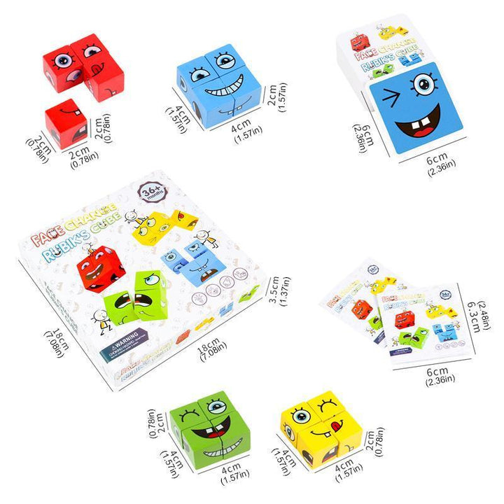 BowLift | BlockiMix Wooden Puzzle Game – Colorful Educational Blocks for Toddlers and Preschoolers