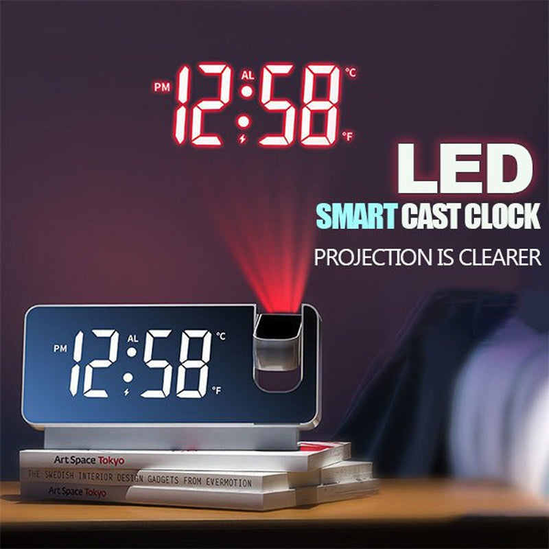 Smart Digital Projection Clock | Bowlift