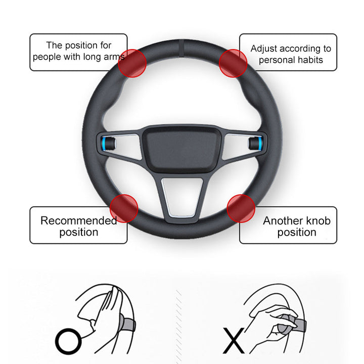 BowLift | Universal 360° Steering Wheel Assistance Button