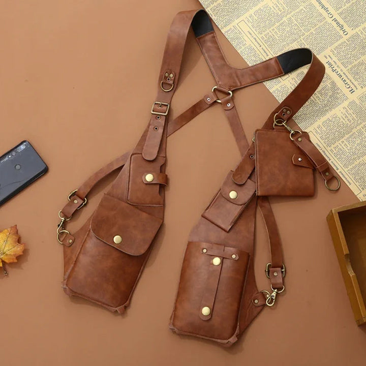 BowLift | Medieval Steampunk Retro Strap Armpit Shoulder Bag