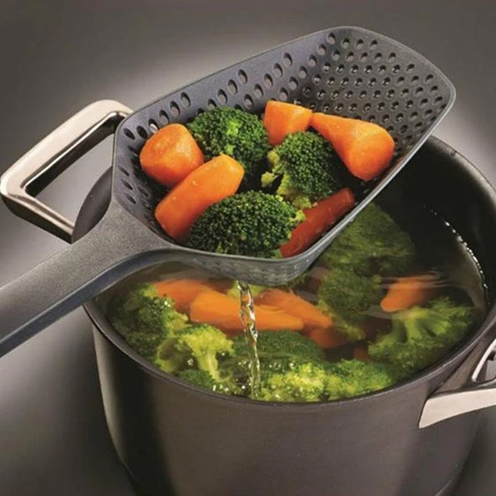 Silicone Kitchen Scoop Colander | Bowlift