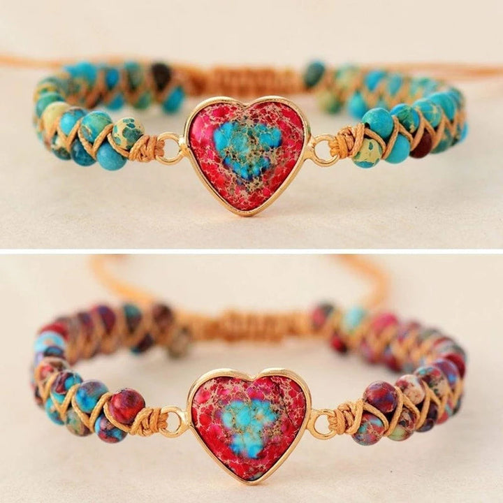 BowLift | Passionate Heart-Jasper Bracelet