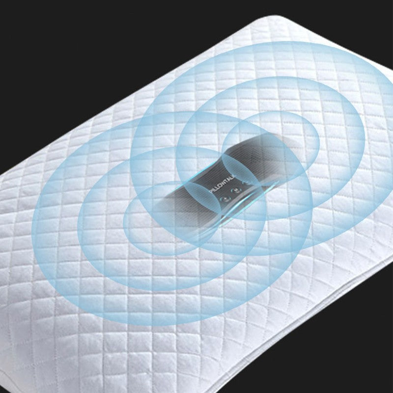 BowLift | Portable & Rechargeable Under-Pillow Bluetooth Speaker, with HD Microphone, Timing System and Night Light, for Rest, Driving and More