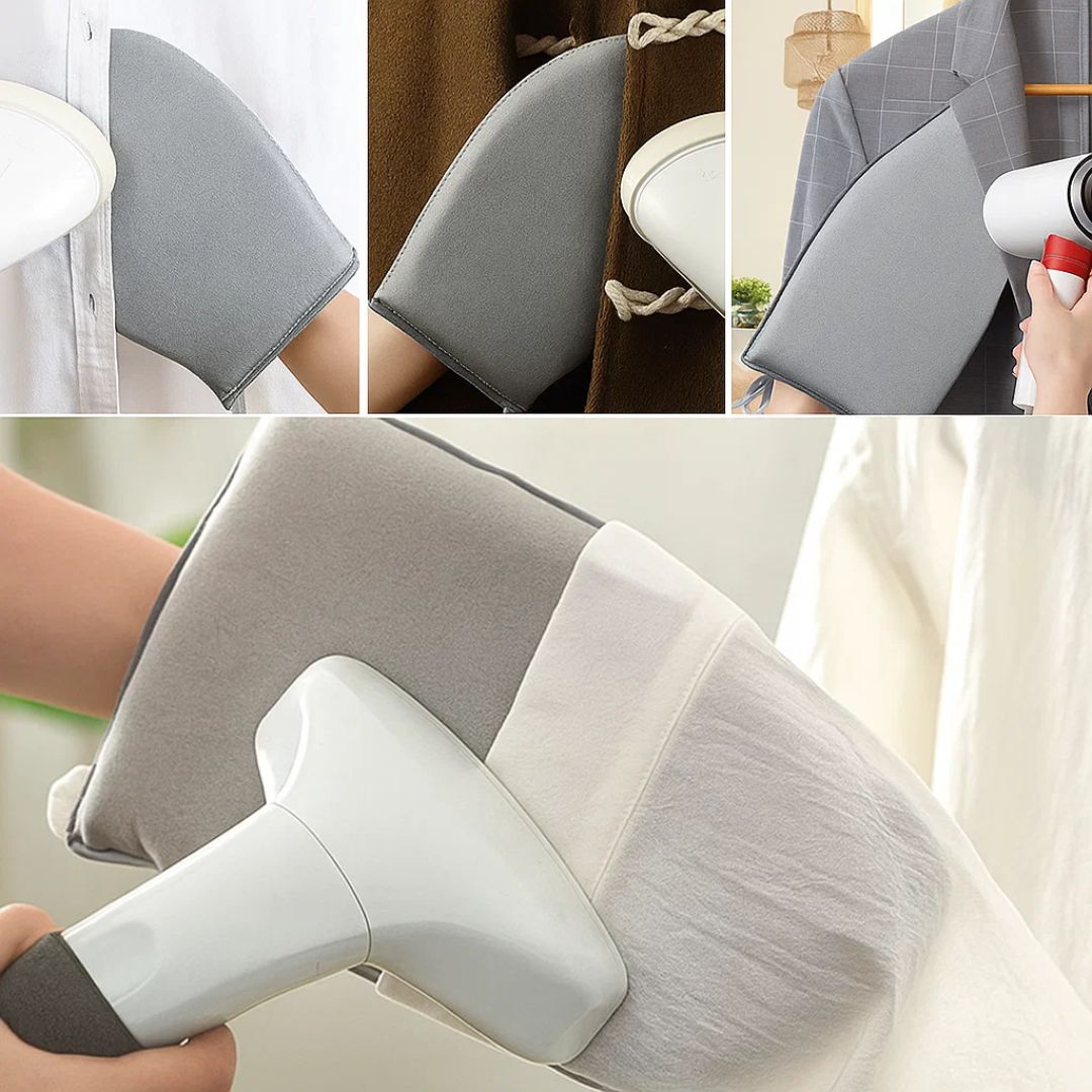 SteamShield | Garment Steamer Glove – Heat Protection – Non-Slip Strap – Precise Steaming for Delicate Clothing Bowlift
