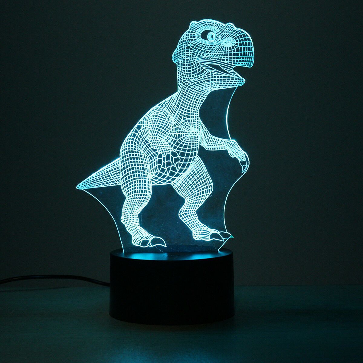 BowLift | Dinosaur Night light - 3D Dinosaur Light - T Rex Night Light