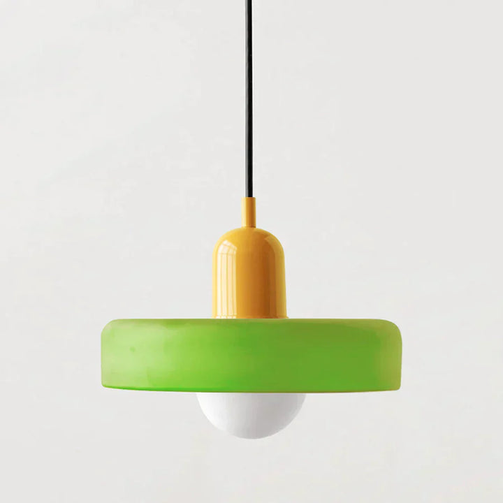 Scandinavian Pendant Light for Living Room and Dining Room – Minimalist Design with AdjustaBowlifte Height – Glass | Bowlift
