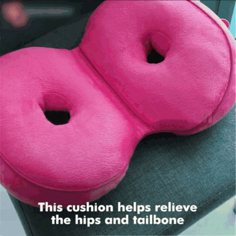 BowLift | OrthoSitz Cushion | Ergonomic & Pressure Relief | Memory Foam | Removable Cover