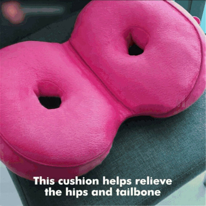BowLift | OrthoSitz Cushion | Ergonomic & Pressure Relief | Memory Foam | Removable Cover