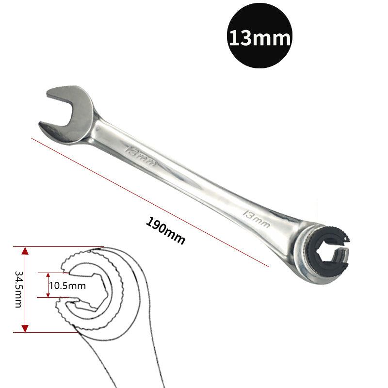 Ratcheting wrench | Bowlift