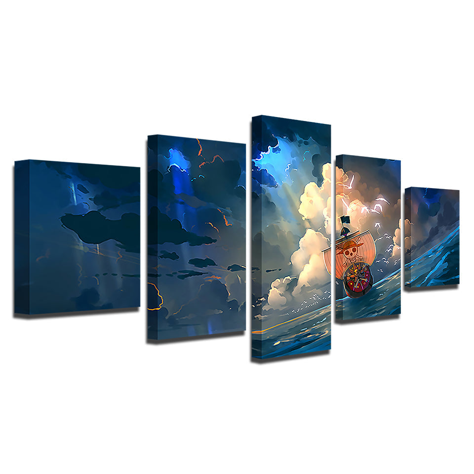 Pirate Paradise 5 Piece - Canvas Wall Art Painting | Bowlift