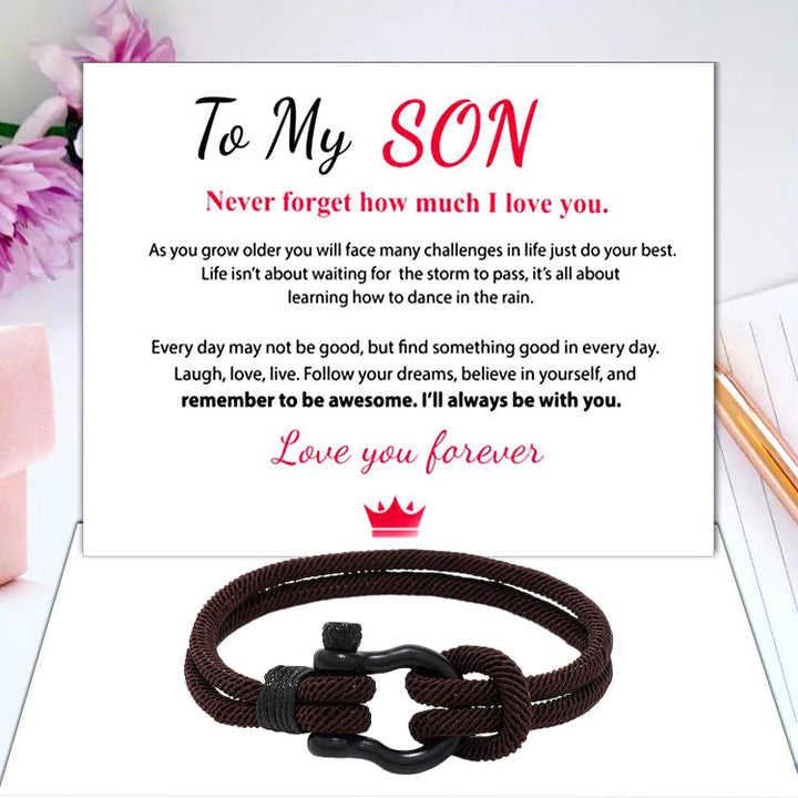 BowLift | TO MY DAUGHTER LOVE YOU FOREVER NAUTICAL Watch
