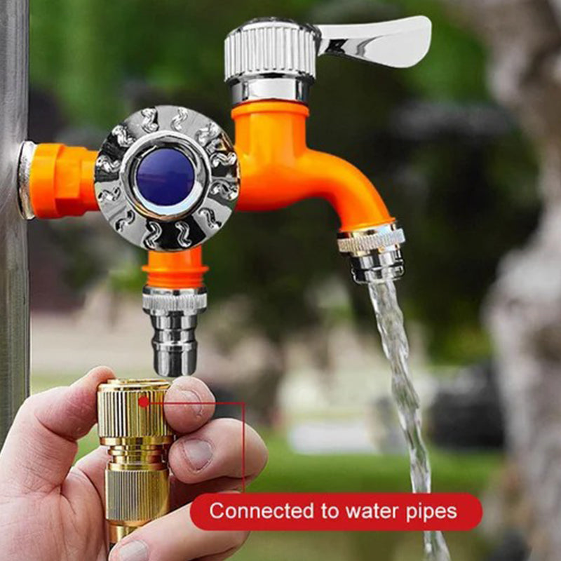 Double Outlet Faucet | Bowlift