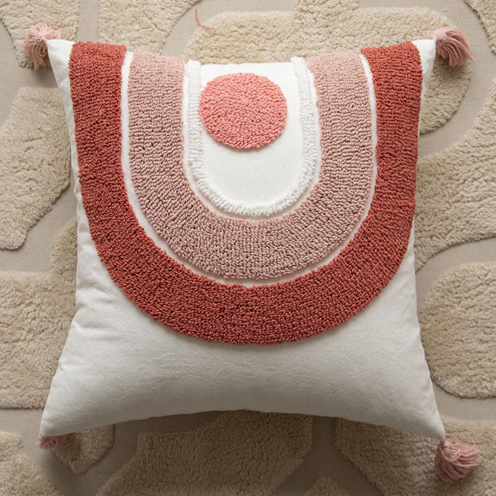 BowLift | Tassel-Trimmed Boho Floral Cushions
