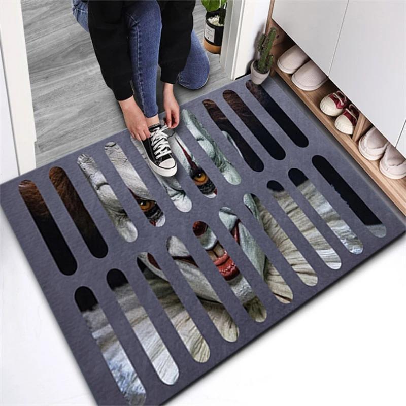 (Halloween Promotion) Clown Trap Visibility Rug for Halloween | Bowlift