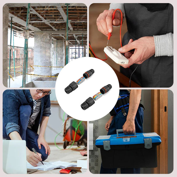 Outdoor waterproof electric cable connector | Bowlift