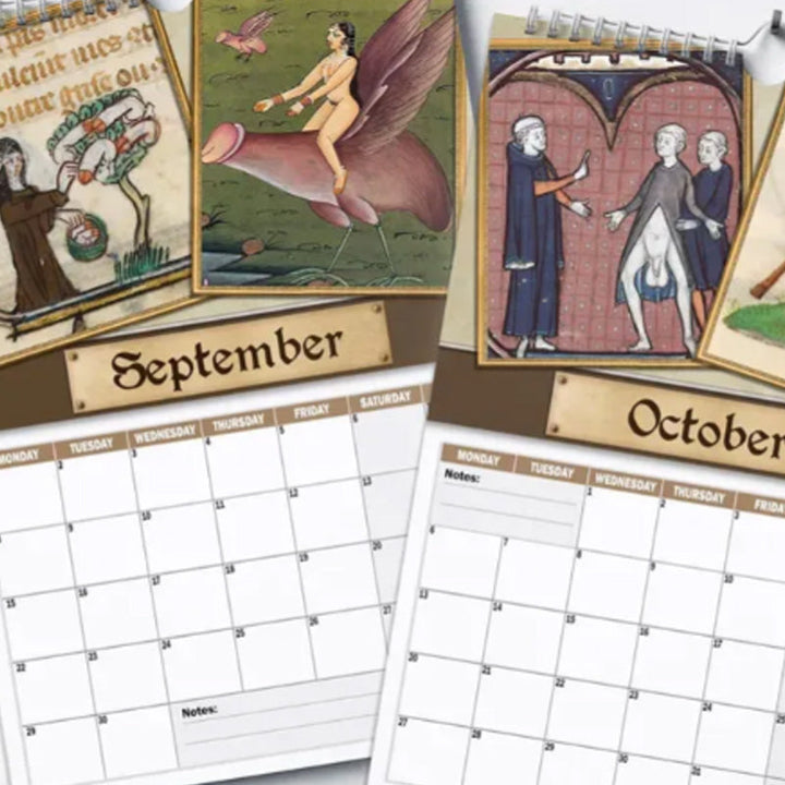 BowLift | Medieval Humor 2025 Wall Calendar