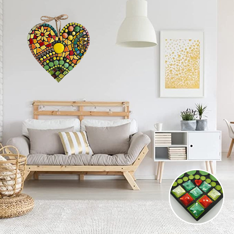 BowLift | Large Garden Mosaic Heart Decoration