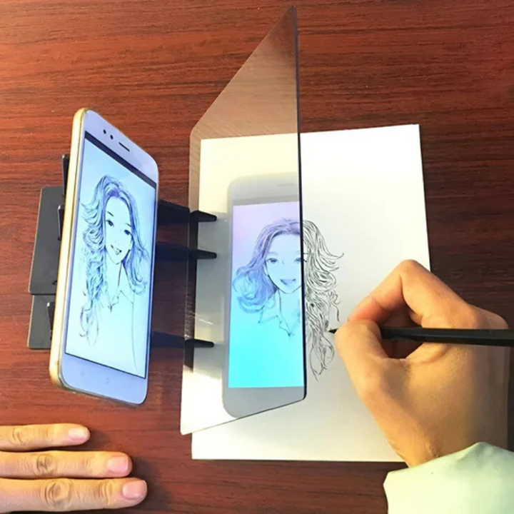 Transparent Artist Drawing Tool Bowlift