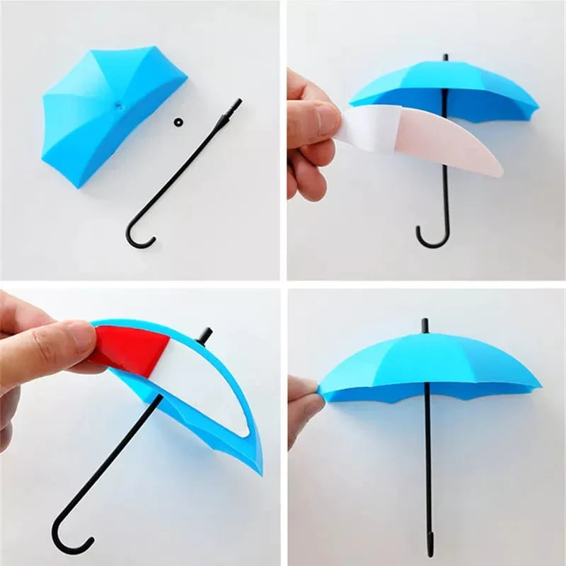 3 Pcs Umbrella Hooks Set Bowlift