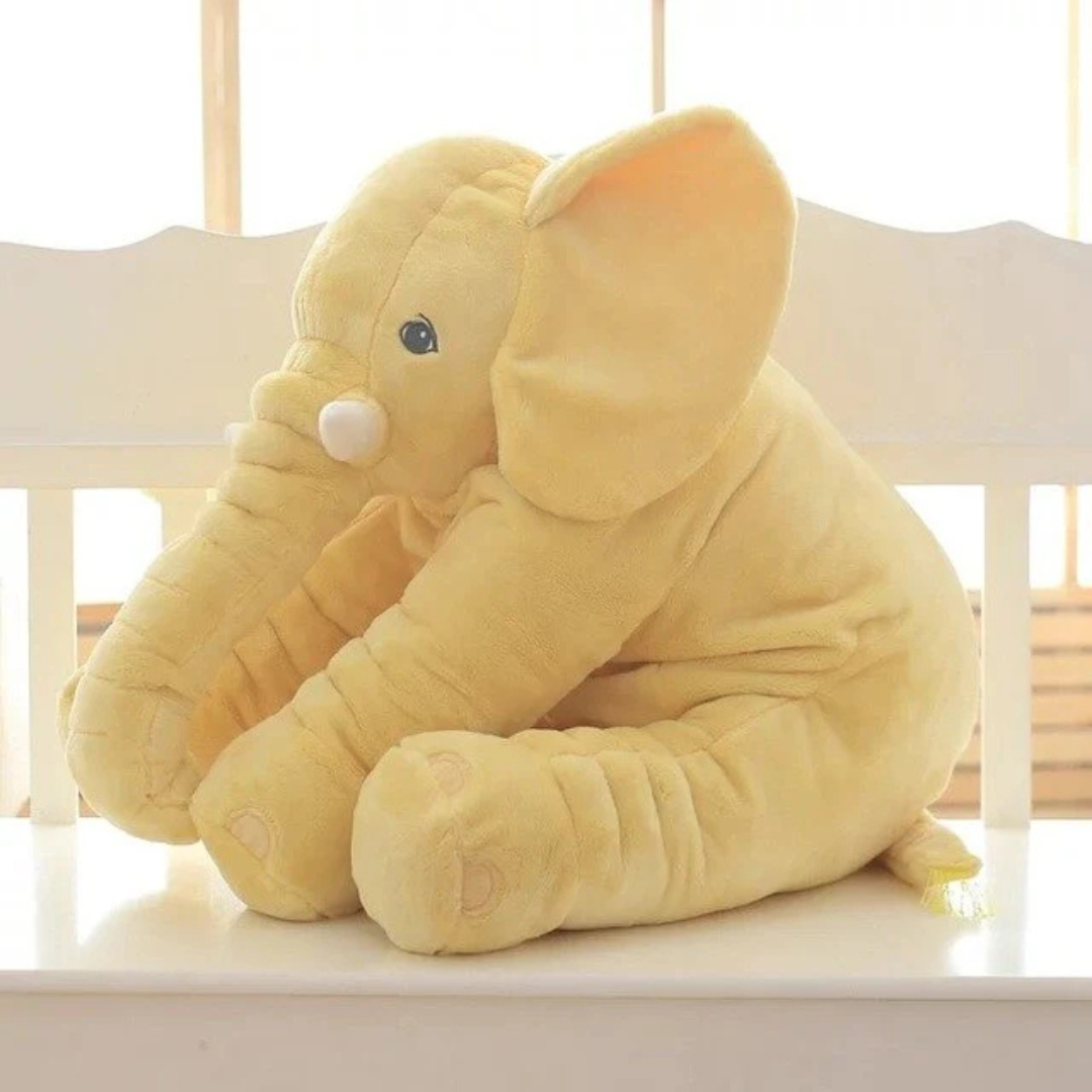 BowLift | SnuggleTrunk Soft Plush Elephant Cuddle Cushion