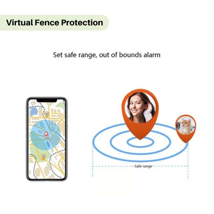 BowLift | #1 Find  GPS Cat Tracker with Real-Time Location, Waterproof Design, and Activity Monitoring for Pet Safety and Tracking