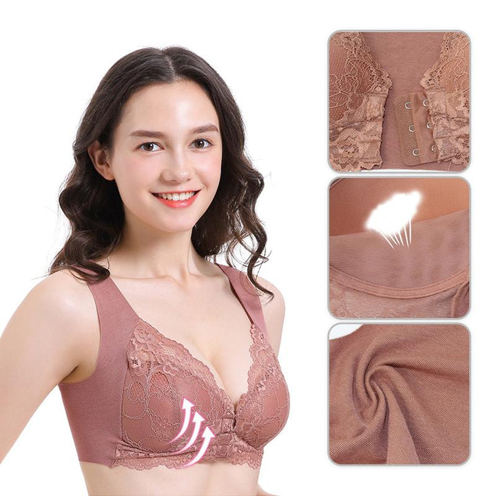 BowLift | Lace bra with front buckle