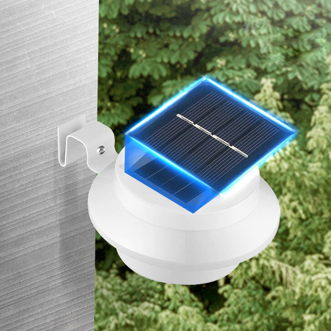 Solar Cylinder LED Outdoor Waterproof Fence Wall Sconce Lamp | Bowlift