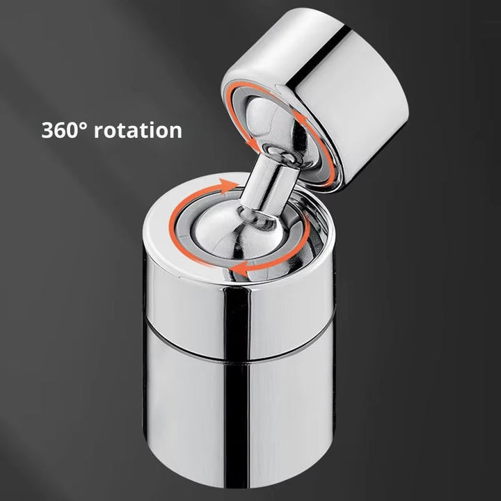 SprayMaster 360° Adjustable Faucet Attachment with Dual Spray Modes Bowlift