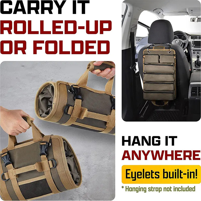 BowLift | Tool Roll Bag Organizer