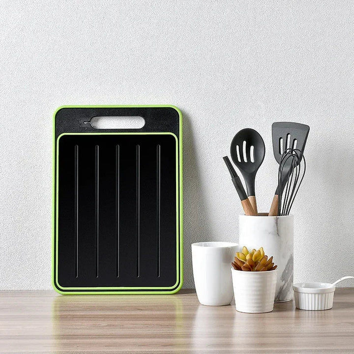 BowLift | Double-sided cutting board with integrated defrosting plate