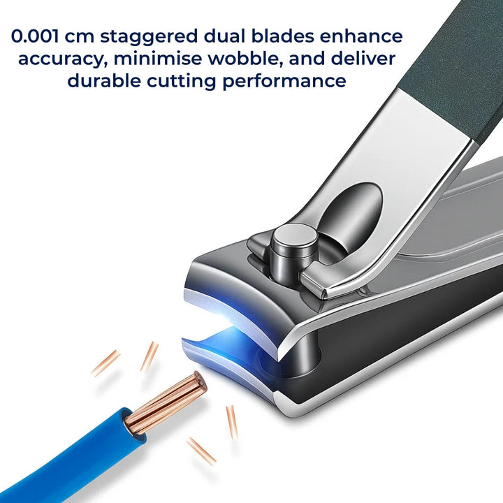Precise Nail Trimming – Durable Stainless Steel – Compact Design – Ideal for Travel, Home & Everyday Grooming Bowlift